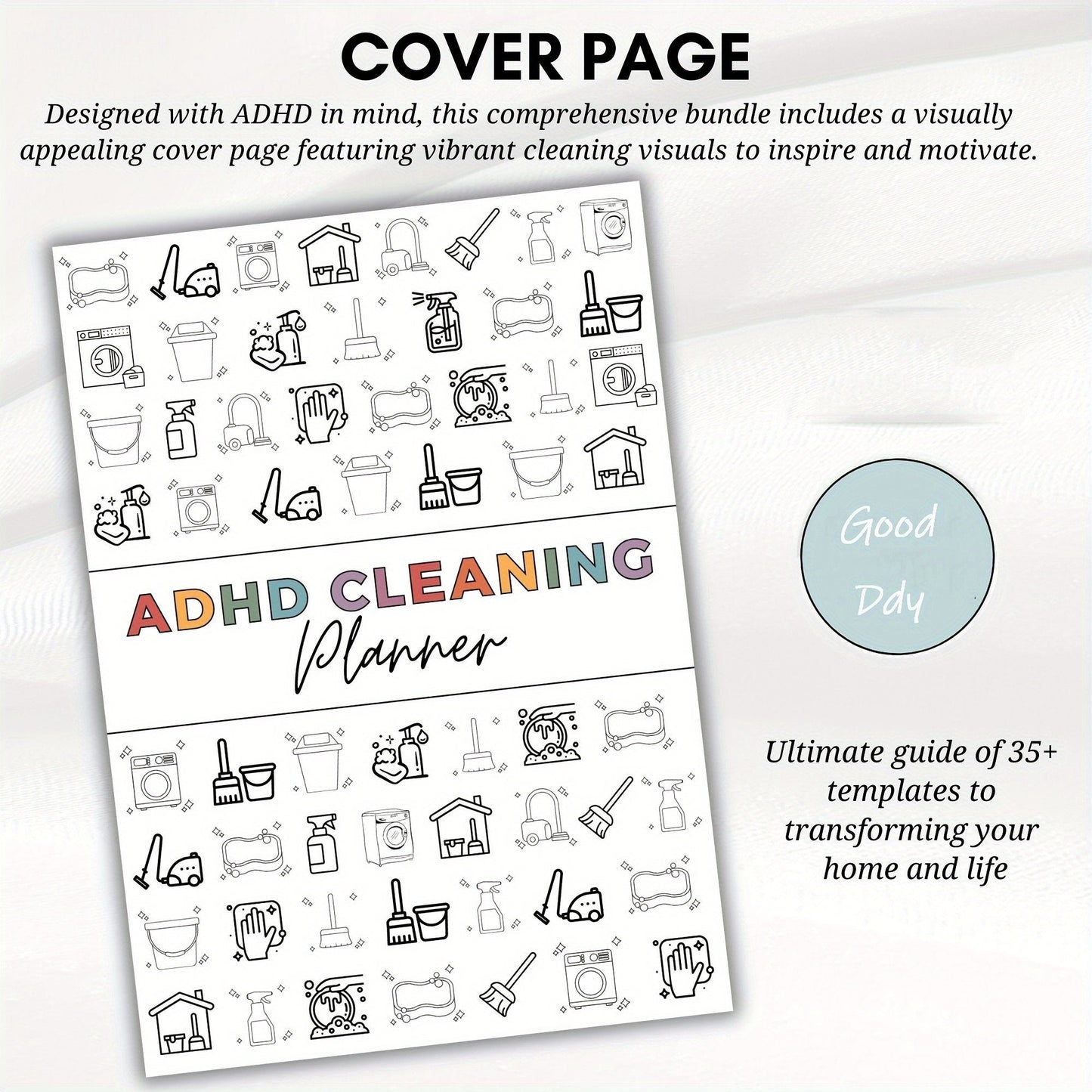 CILIFER® ADHD Cleaning & Organizing Toolkit - Chore Planner