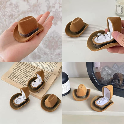 CILIFER® Creative Cowboy Hat Jewelry Box