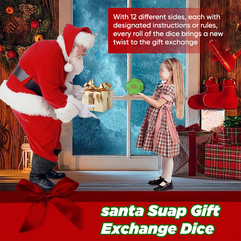 CILIFER® 🎲 Santa Swap Gift Exchange Dice