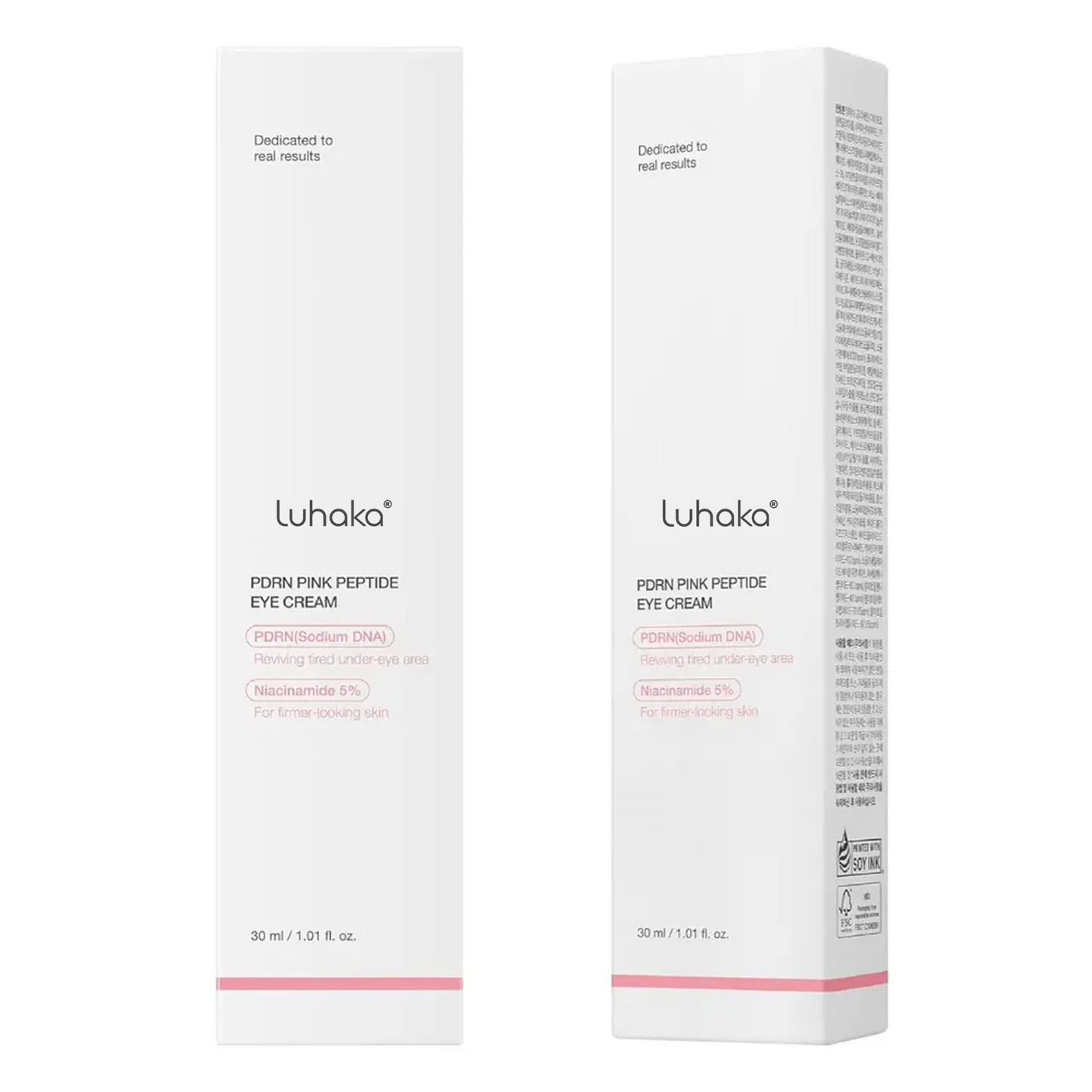 LUHAKA®  Salmon DNA PDRN Pink Peptide Eye Cream 30mL
