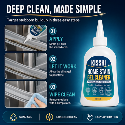 KISSHI Home Stain Remover Gel Cleaner - 7oz/ Pack.