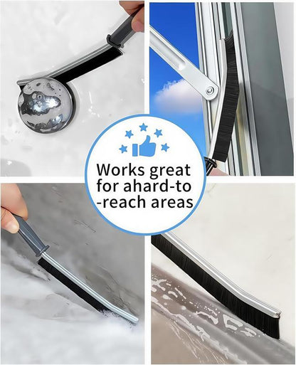 CZTICLE® 5 Pcs Crevice Cleaning Hard Bristle Brush Multifunctional for Bathroom Kitchen