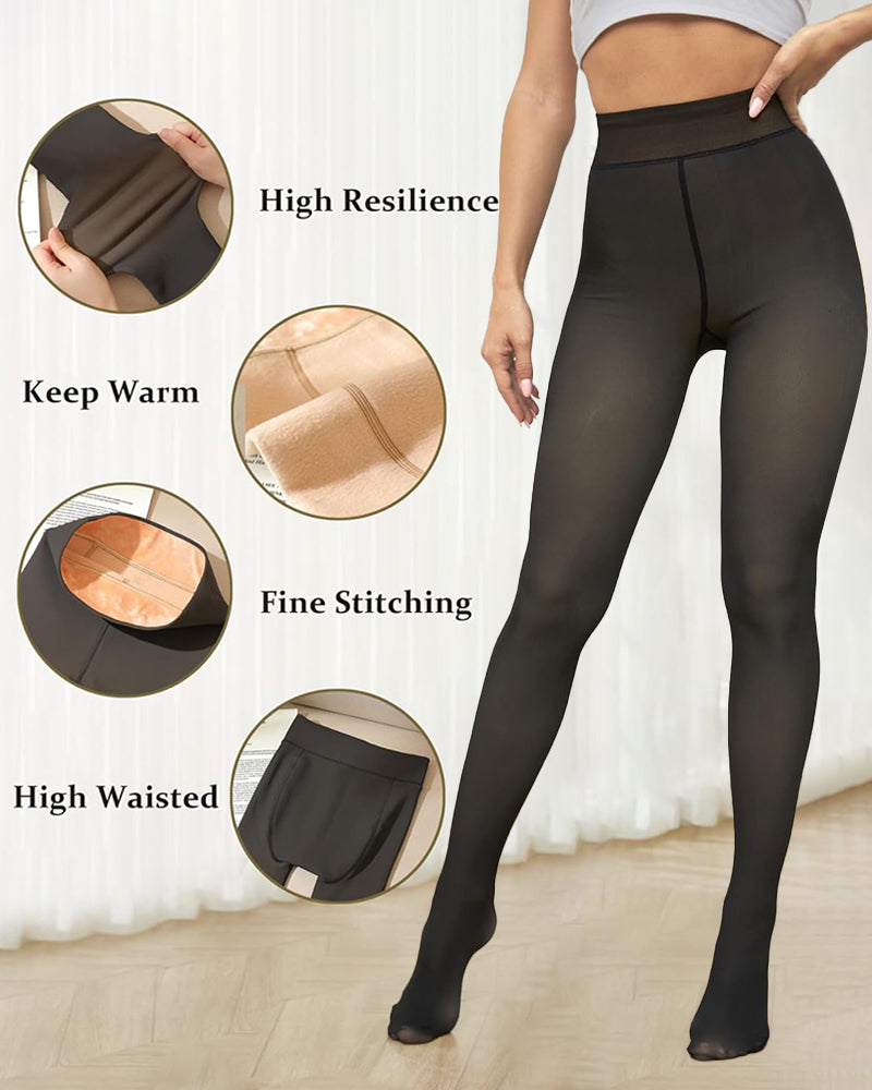 Cilifer® Translucent Fleece Lined Tights