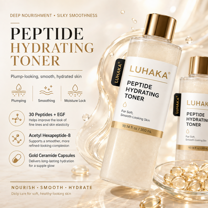 Peptide EGF Facial Toner with Copper Peptides for Sensitive Skin. 10.14 fl oz
