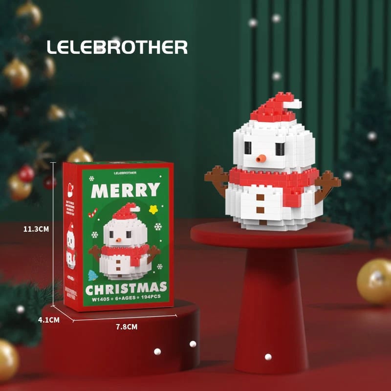 CZTICLE® 🎄Santa Claus Design Building Blocks Toy