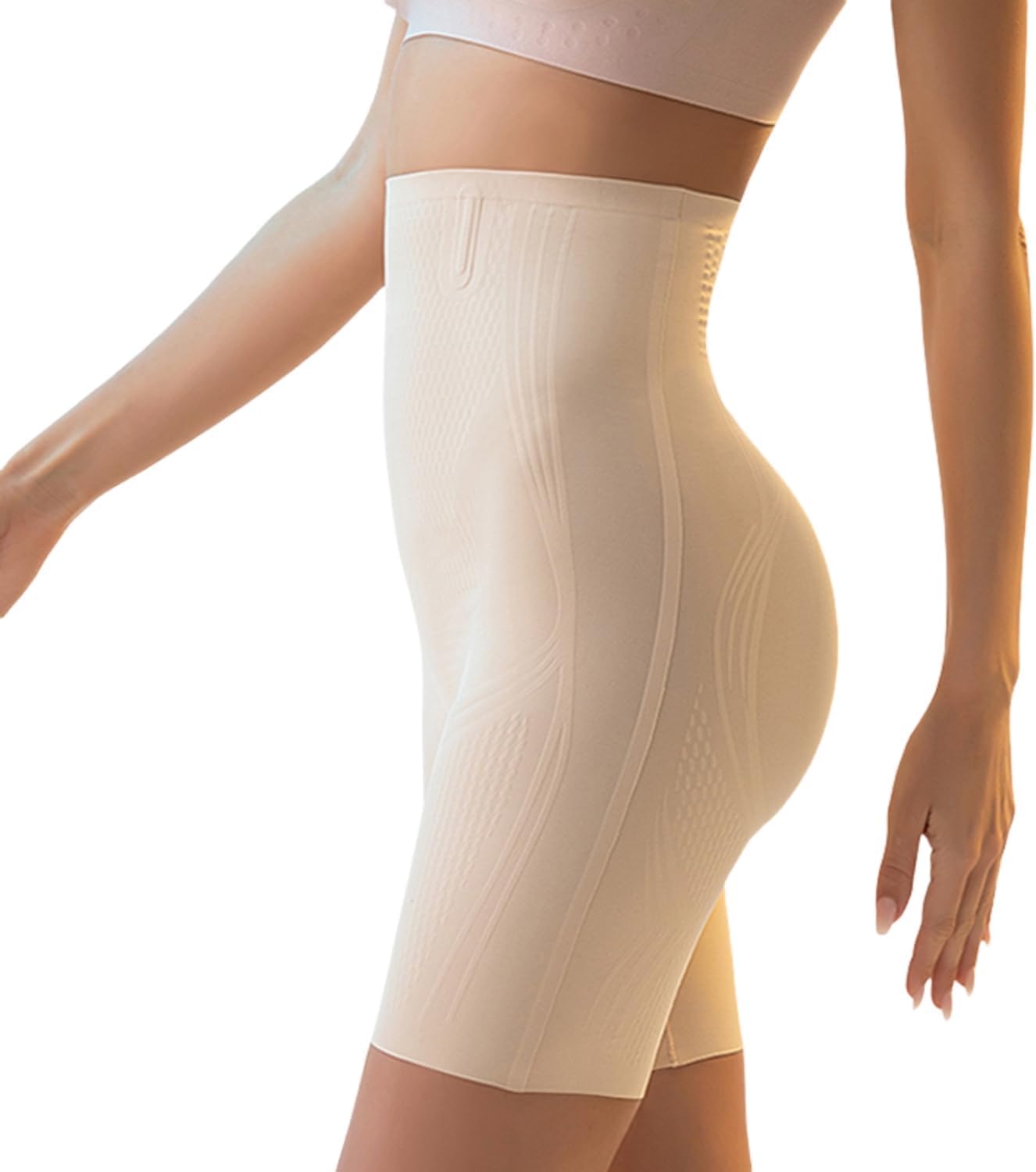 SFRCORD® Tummy Control Tucker Spanks Shapewear Shorts For Women.High Waisted Compression No Rol Girdles Seamless Butt Lifting Shaper