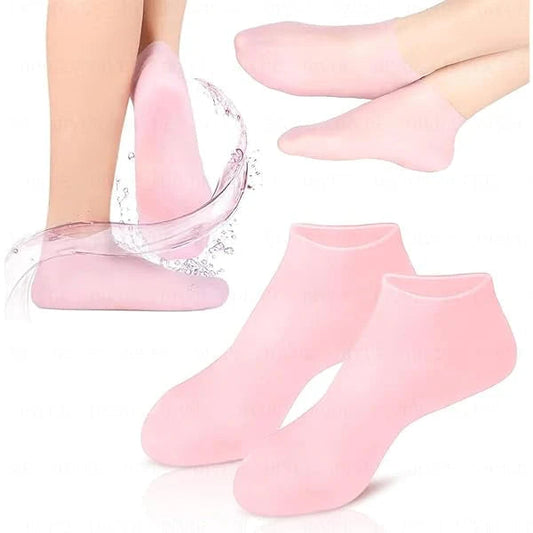Silicone Moisturizing Gel Heel Socks