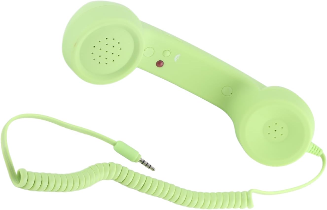 CILIFER® Retro Phone Handset with Wireless Bluetooth and USB Handsets for Cell Phones Radiation-Proof Comfortable Call.