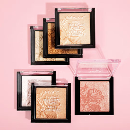 LUHAKA® Radiant Glow Highlighting Powder for a Luminous Complexion