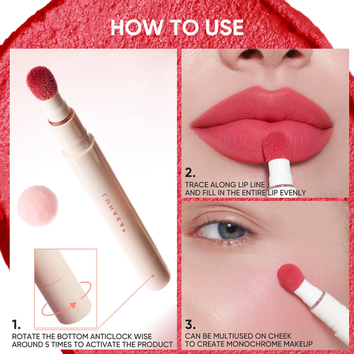 LUHAKA® Cushion Matte Lock Lip Cream - Halloween