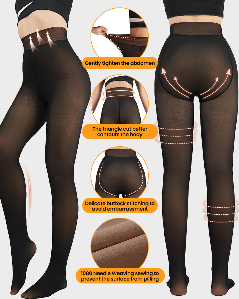 Cilifer® Translucent Fleece Lined Tights