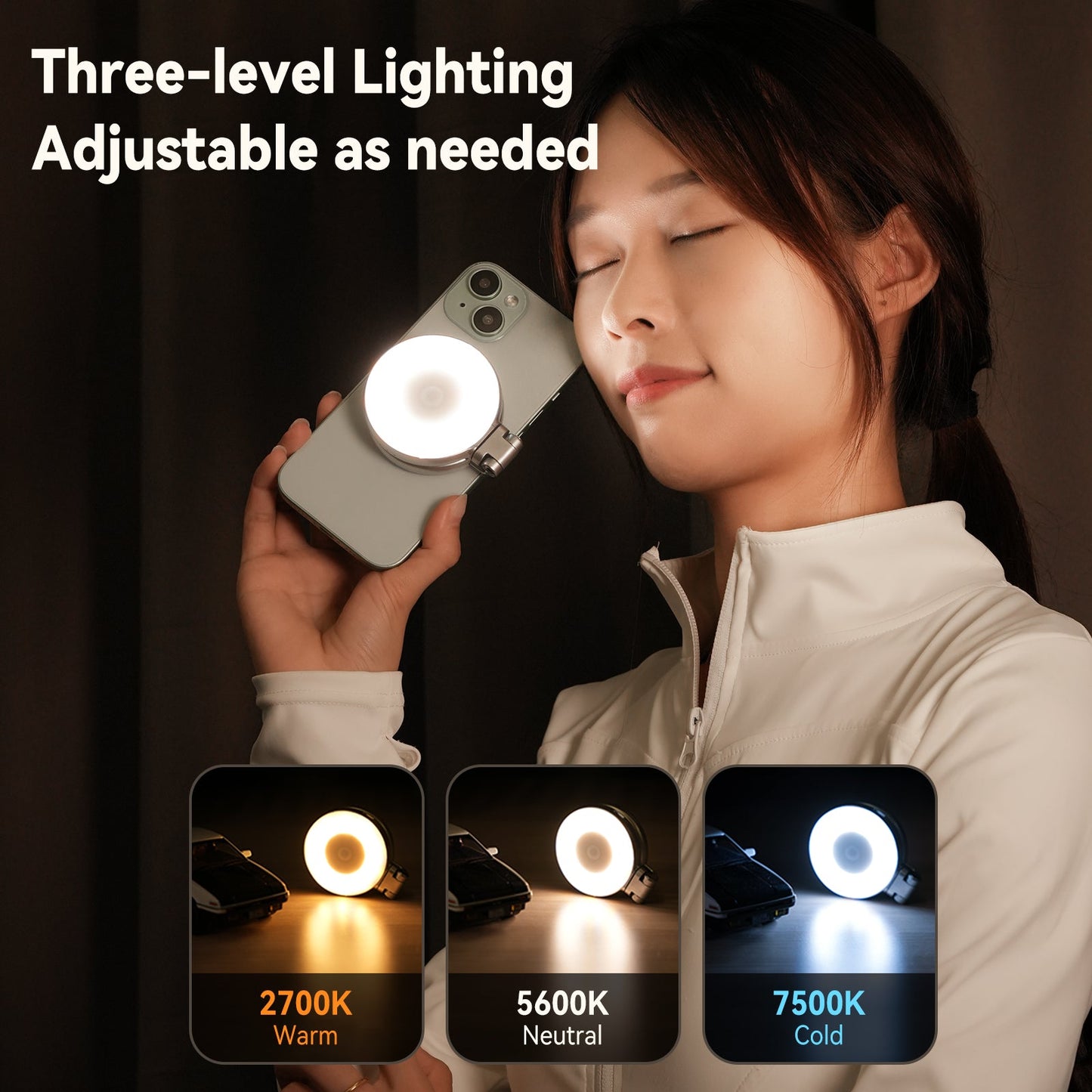 CZTICLE® Magnetic Selfie Ring Light
