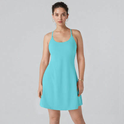 SFRCORD®🔥The Ultimate Tummy Control Backless Active Dress