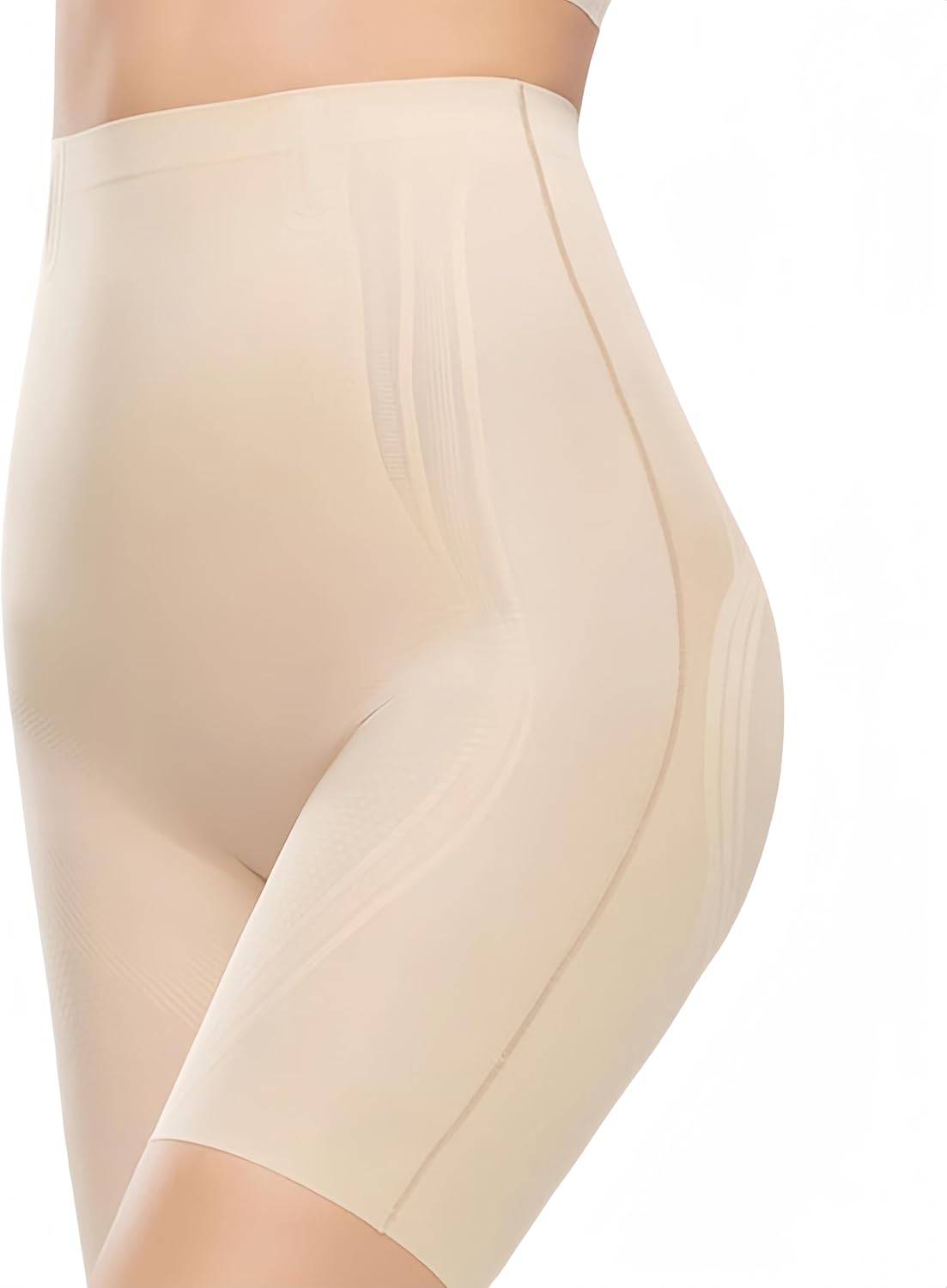 SFRCORD® Tummy Control Tucker Spanks Shapewear Shorts For Women.High Waisted Compression No Rol Girdles Seamless Butt Lifting Shaper