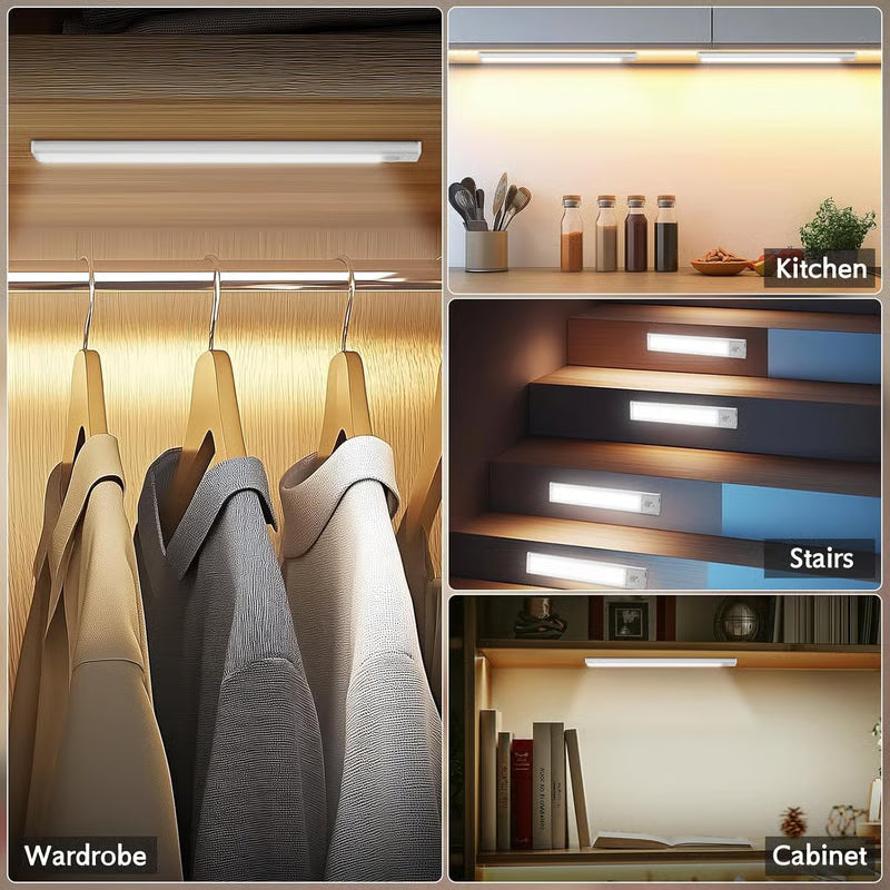 CZTICLE® Rechargeable Motion Sensor Under Cabinet Lights