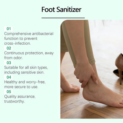 XENOTH - Foot Sanitiser with Tea Tree Oil, Tea Tree Oil Feet Spray