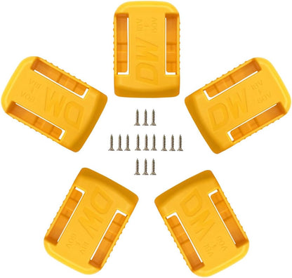 CILIFER® 5packs Tool Holders Replacement Compatible with Dewalt 20V / 60V Cordless Router Nailer Saw Drill Tools Mount/Wall Hanger. Compatible with M18 Tools