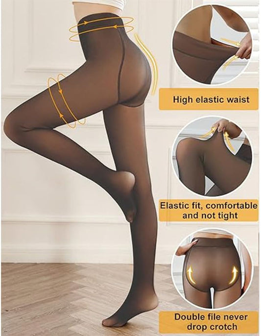 SFRCORD® Fleece panty. thermische legging. thermische panty. winter.