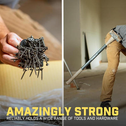 CILIFER® Magnetic Tool Holder. Magnet Clip for Tool and Hardware Holder. Clip on Belt Magnet for Screws. Nails. Hammers. Sockets. Pliers. Screwdrivers. Trowels. Drill Bits. Wrenches & More Heavy Duty