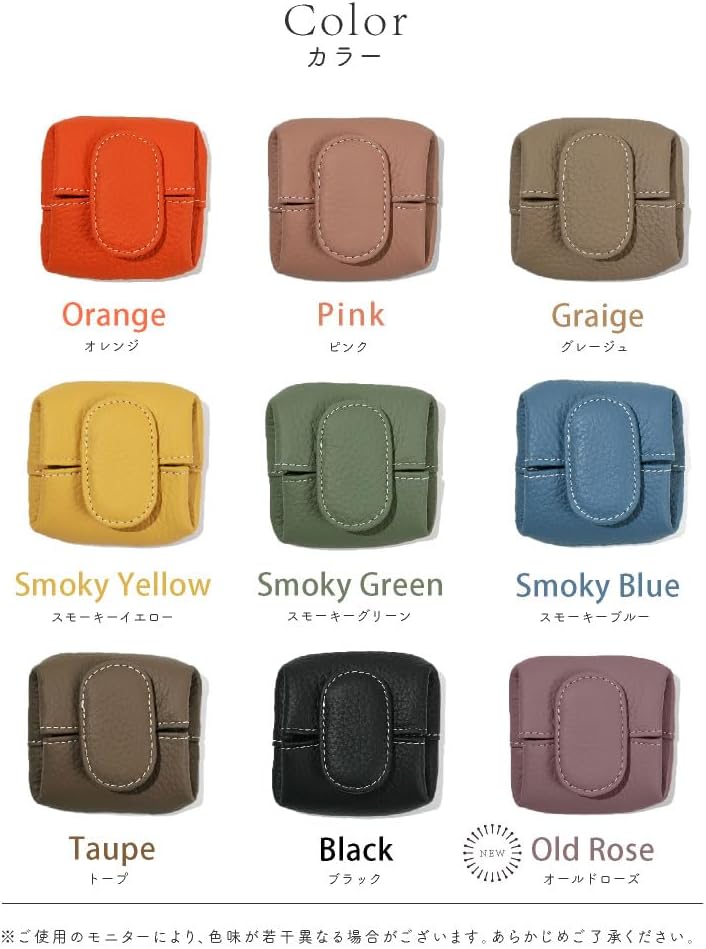 CILIFER® Genuine Cow Leather Coin Case