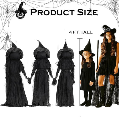 2025 Halloween Special 🧙‍♀️Lighted Halloween Witch Stakes