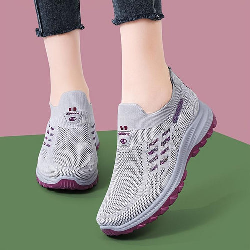 Women Orthopedic Shoes Breathable Arch-support Slip-on Casual Daily Wear