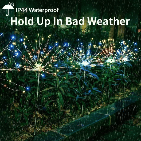 CILIFER® 🎁Waterproof  Solar Garden Fireworks Lamp