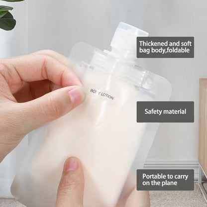 12 Pack Travel Pouches for Toiletries, Suitable For Liquid Filling And Travel