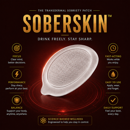 SoberSkin™ Drunk and Hangover Prevention Patch