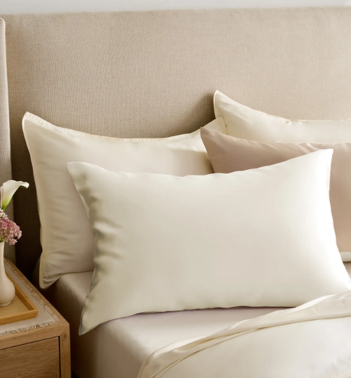 Sfrcord® Silky Bamboo Pillowcase.（Champagne）