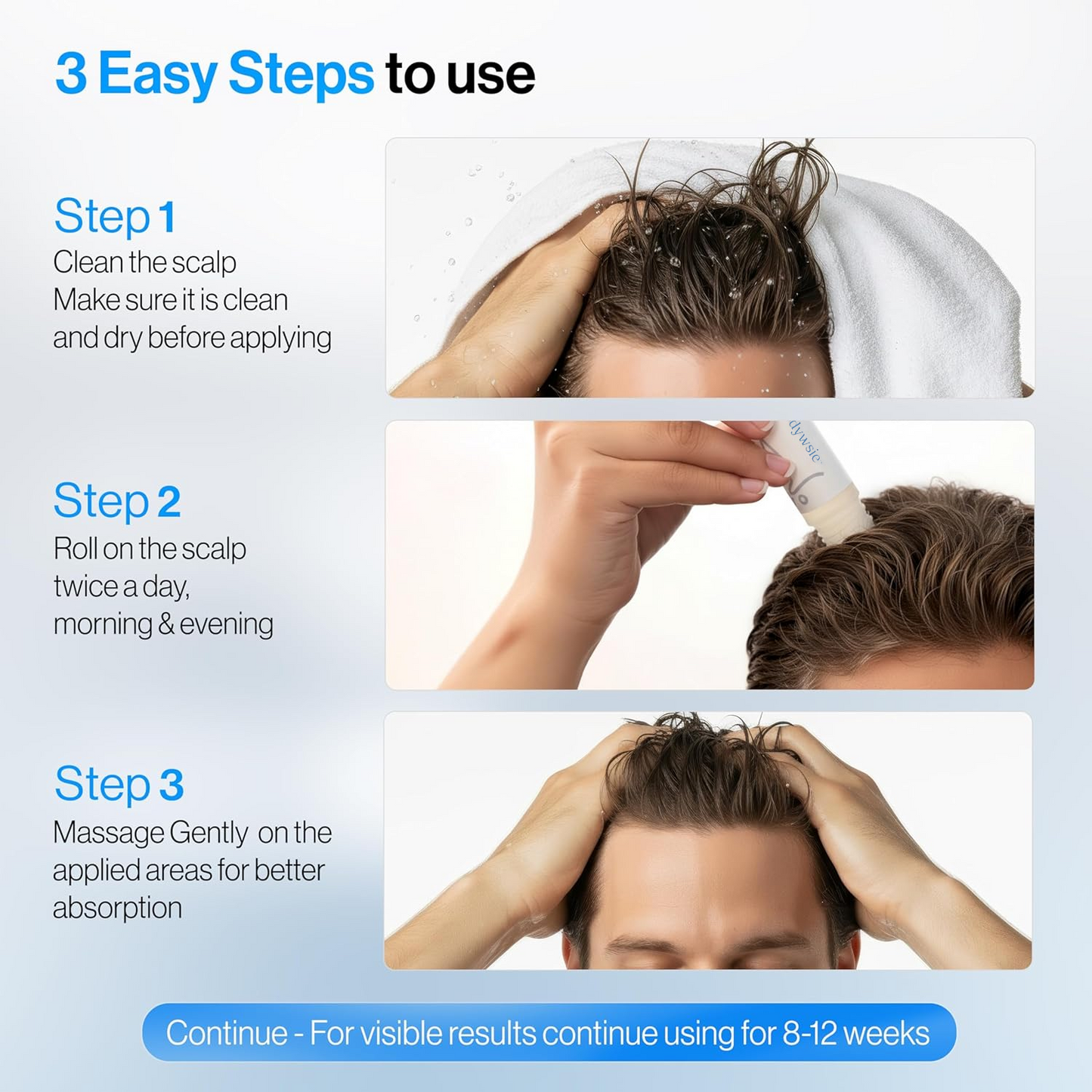 Advanced Hair Growth Serum Roll On (25ml)