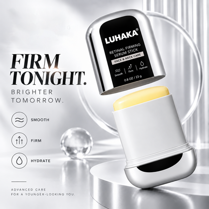 LUHAKA® Retinal Firming Serum Stick for Face & Neck – Targeted Care for Crepey-Looking Skin