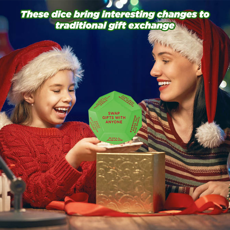 CILIFER® 🎲 Santa Swap Gift Exchange Dice