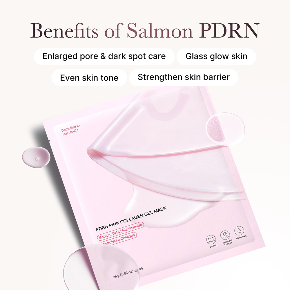 Luhaka® Salmon PDRN Pink Collagen Jelly Gel Mask