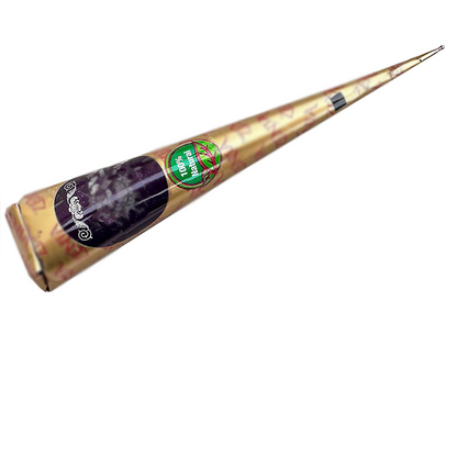 Luhaka®  6 Pack 100% Natural Ready to Use Henna Paste Hair Color Hair Dye Cones Reddish Brown Color