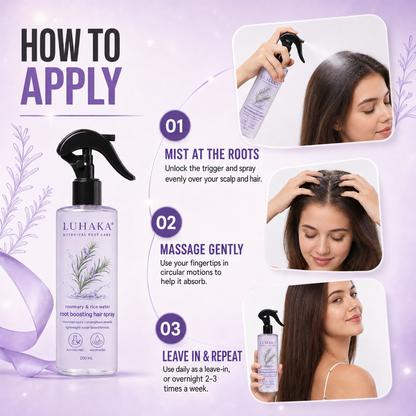 LUHAKA® Rosemary Rice Water Hair Growth Spray