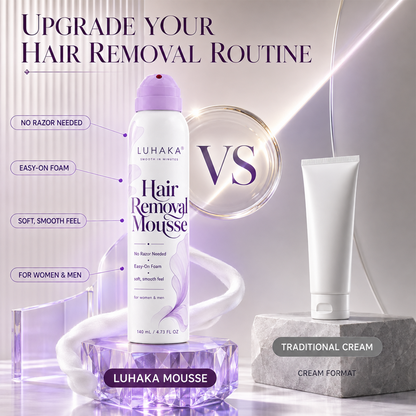 LUHAKA® Spray Hair Remover with Skin - Loving Ingredients, 5 oz