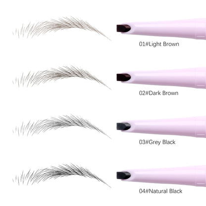 LUHAKA® DOUBLE-ENDED FEATHER EDGE EYEBROW PENCIL KIT