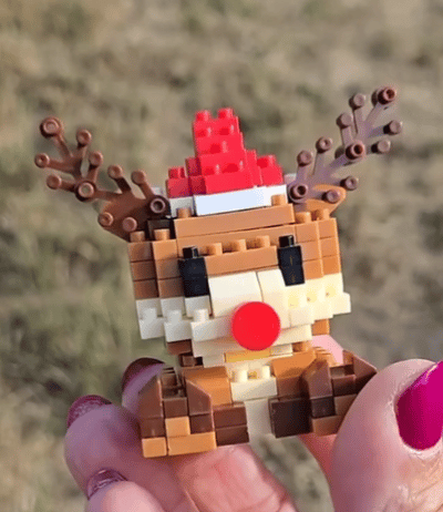 CZTICLE® 🎄Santa Claus Design Building Blocks Toy