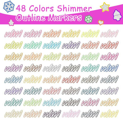 CILIFER® 🔥Buy 3 Free Shipping🔥Outline Shimmer Markers