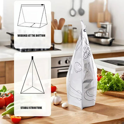 Aluminium Foil Food Storage Bags Set