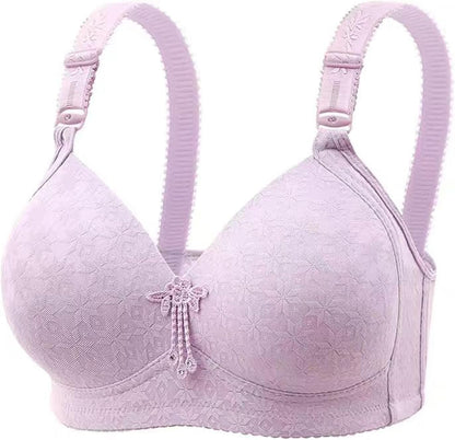 SFRCORD® Women's Comfort Classic Push Up Seamless Throat Bra Large Size Without Armor Throat Bra Sports Bra Throat Daily