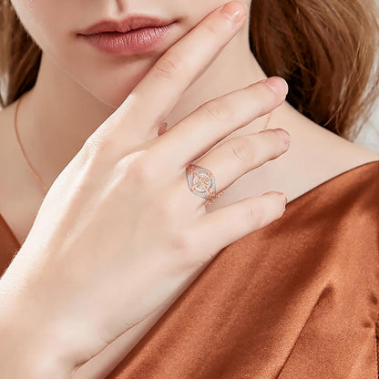 CILIFER® Witches Knot Ring Sterling Silver Anillo Nudo de Bruja Plata 925 Original Celtic Knot Jewelry Gifts for Women