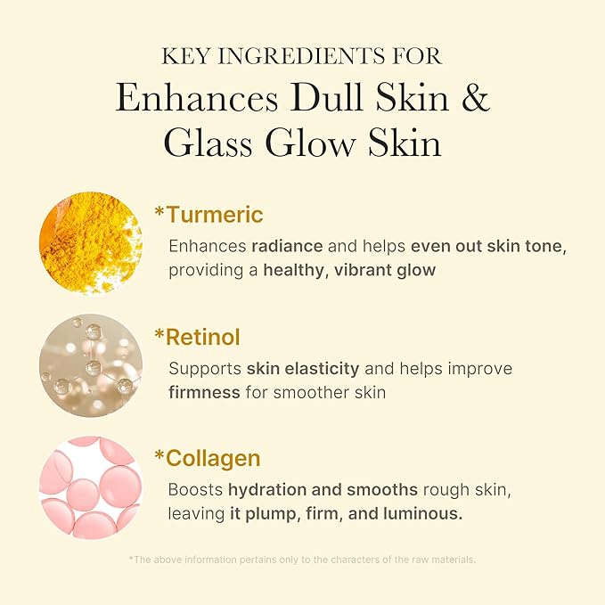 LUHAKA®  Kojic Acid Turmeric Night Wrapping Mask