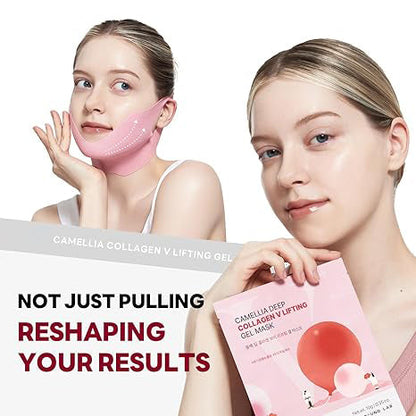 LUHAKA® Camellia Deep Collagen V Lifting Gel Mask 14EA