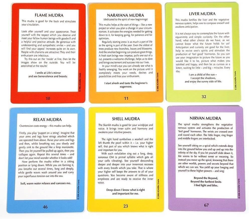 Mudras for Body, Mind & Spirit card