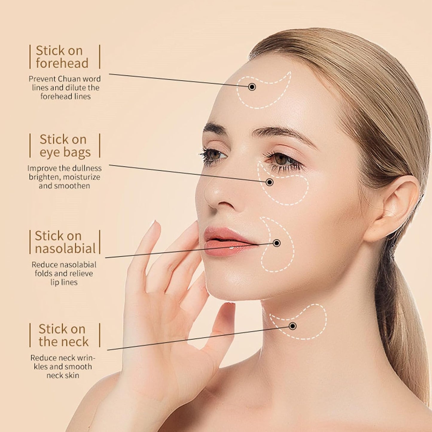LUHAKA® Avocado Eye Mask 60 Pcs. Under Eye Patches for Dark Circles and Puffiness. Moisturizing Nourishing Eye Treatment Mask. Moisturizing and improving eye skin dryness