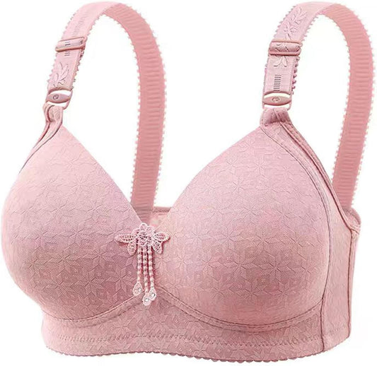 SFRCORD® Women's Comfort Classic Push Up Seamless Throat Bra Large Size Without Armor Throat Bra Sports Bra Throat Daily