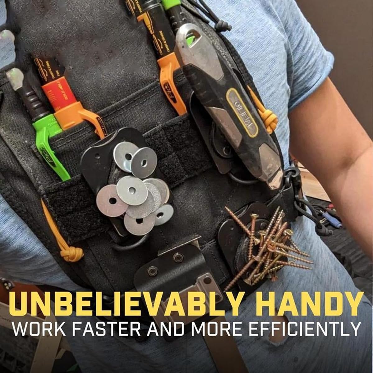 CILIFER® Magnetic Tool Holder. Magnet Clip for Tool and Hardware Holder. Clip on Belt Magnet for Screws. Nails. Hammers. Sockets. Pliers. Screwdrivers. Trowels. Drill Bits. Wrenches & More Heavy Duty