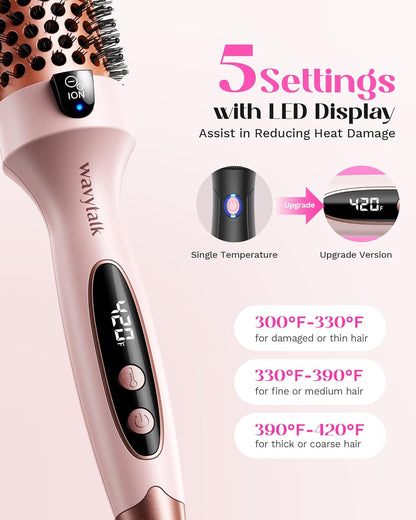 CZTICLE® Blowout Boost Thermal Brush and Cool Curl Airflow Styler